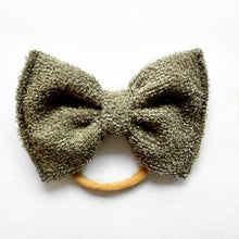 Sage Shearling : XL Bow