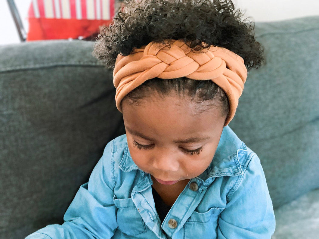Camel : Sailors Knot Headband (0-3m only)