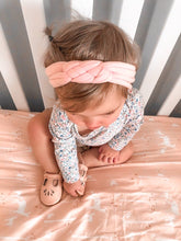 Peachy Pink : Sailors Knot Headband