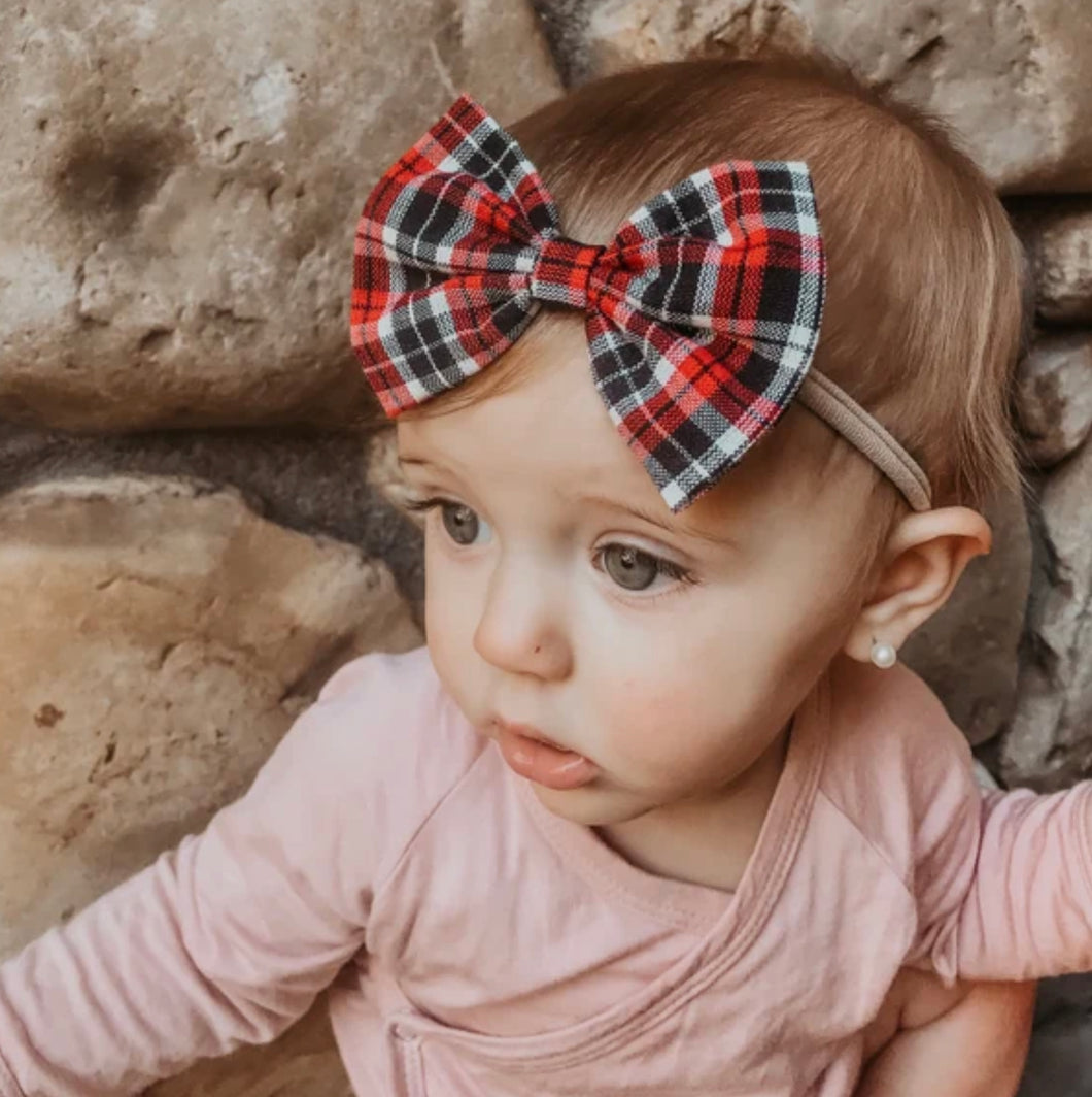 Scottish Plaid : Classic Bow