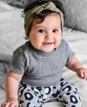 Mommy & Me Set : Sage Retro Knot Headband
