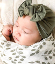 Sage Hat : w/ Flat Bow (bamboo fabric)