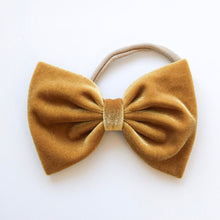 Gold Velvet : XL Bow