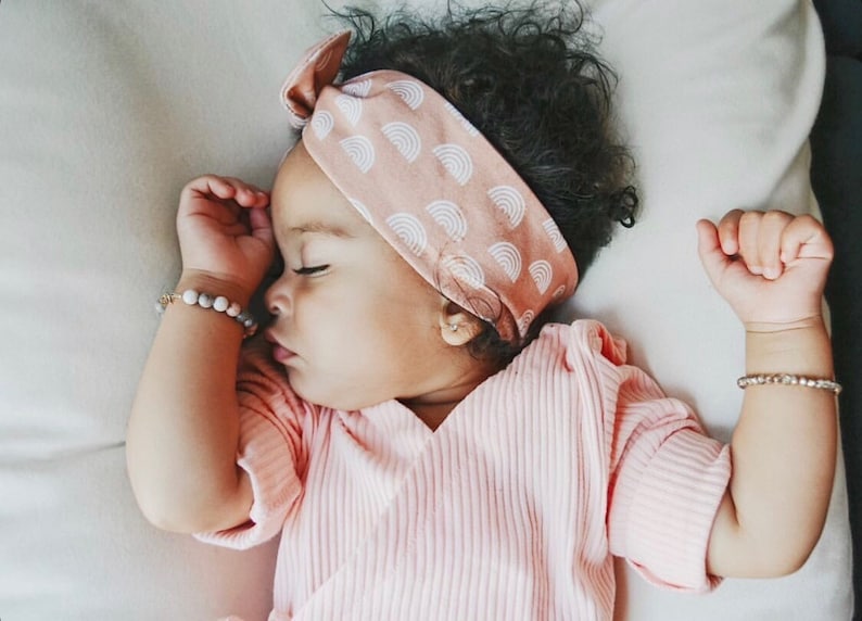 Clay Rainbows : Flat Bow Headband