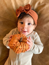 Clay Waffle : XL Flat Bow Headband