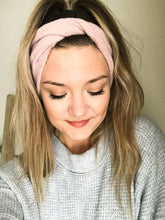 Heathered Rose : Boho Twist Headband