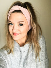 Heathered Rose : (Mommy & Me set) Boho Twist & Flat Bow Headband