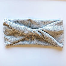 ADULT Super Soft Gray Sweater : Boho Twist Headband