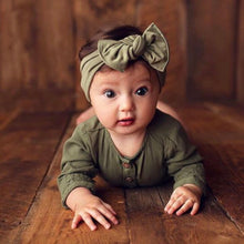 Sage : (Mommy & Me set) Boho Twist & Flat Bow Headband