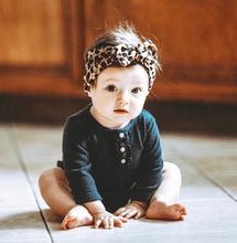 Cheetah Textured : Flat Bow Headband