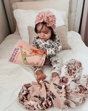 Dusty Rose Hat : w/ Flat Bow