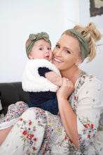 Sage : (Mommy & Me set) Boho Twist & Flat Bow Headband