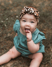 Cheetah Textured : Flat Bow Headband