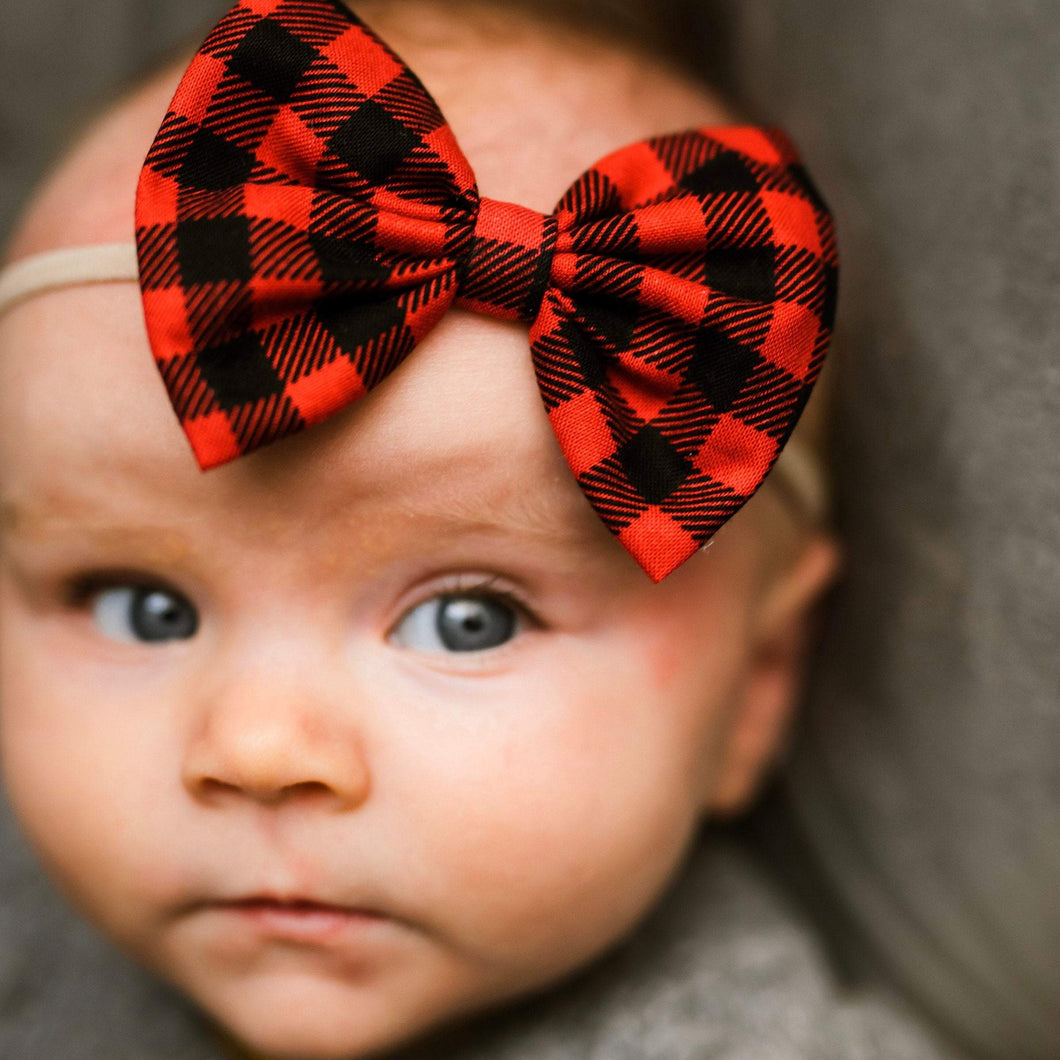 Lumberjack Plaid : Classic Bow