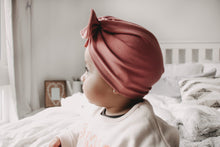 Dusty Rose Hat : w/ Flat Bow