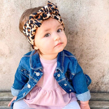 Cheetah Textured : Flat Bow Headband