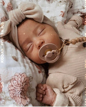 Champagne Velvet : Flat Bow Headband