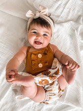 Champagne Velvet : Flat Bow Headband