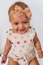 Blush Linen : Classic Bow