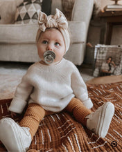 Champagne Velvet : Flat Bow Headband