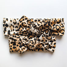 Cheetah Textured : (Mommy & Me) Flatbow