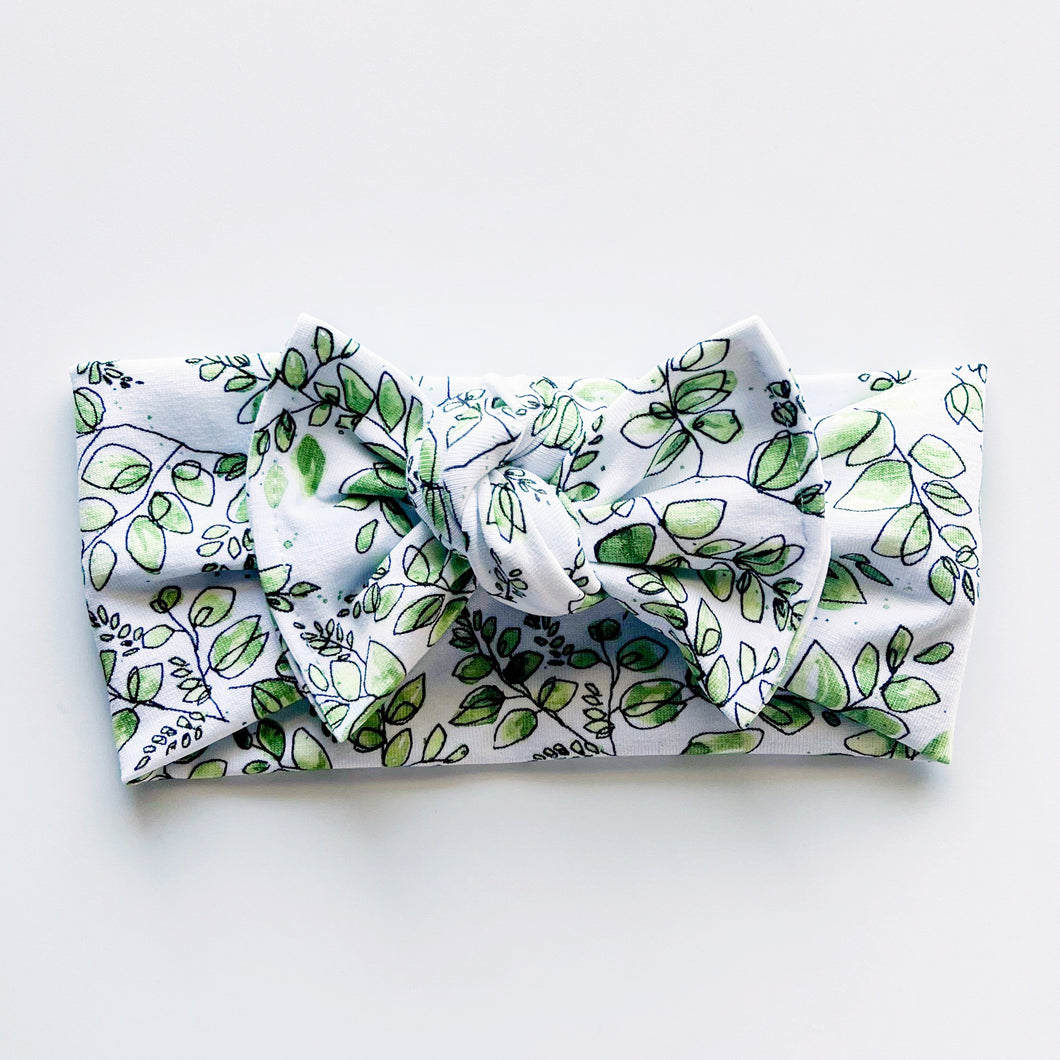 Fern: Flat Bow Headband