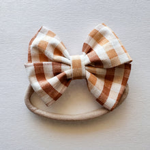 Pumpkin Pie Plaid : Loopsie Bow