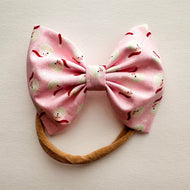 Sparkling Santa : Classic Bow