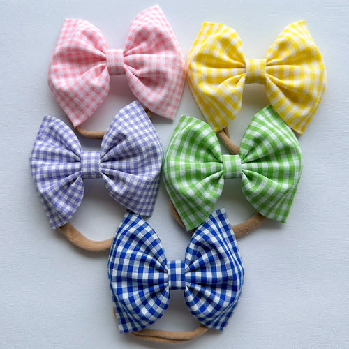 Pick Your Plaids Set : (2-5 bows)