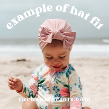 SWIM Bright Coral Sun Hat : w/ Flat Bow