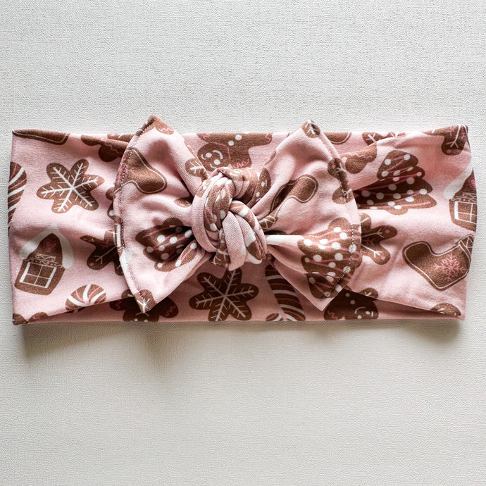 Christmas Cookies : Flat Bow Headband