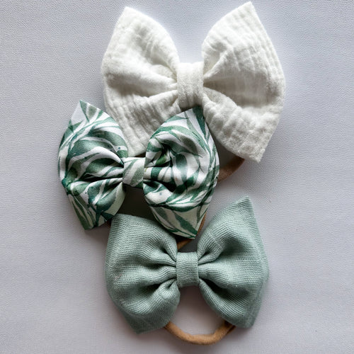 Eucalyptus Trio Set : (3 bows)
