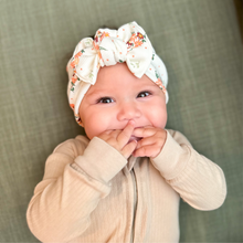 Bouquet Dots : Flat Bow Headband