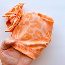 SWIM Hibiscus Sunset Hat : w/ Flat Bow