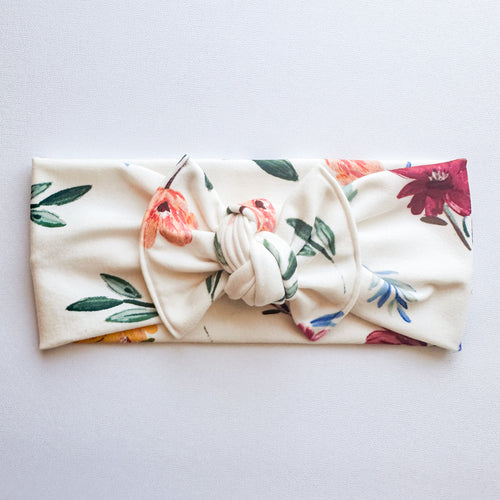 Wildflower Sprigs : Flat Bow Headband