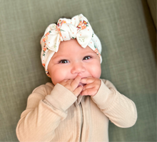 Bouquet Dots : (Mommy & Me set) Boho Twist & Flat Bow Headband