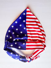 ADULT American Flag: Bandana