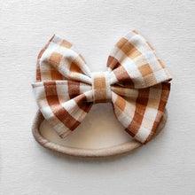 Pumpkin Pie Plaid : Loopsie Bow