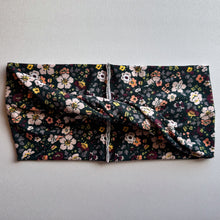 ADULT Petunias on Pine : Boho Twist Headband