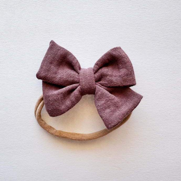 Chocolate Muslin : Loopsie Bow