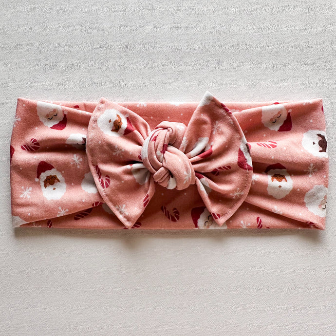 Santa Party : Flat Bow Headband