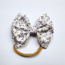 Purple Petals : Classic Bow