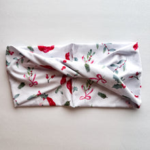 ADULT Santa's Snow  : Boho Twist Headband