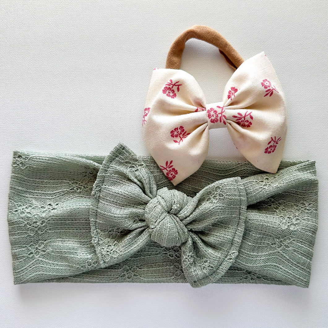 Cozy Posies Set : (2 items)