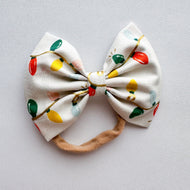 Sparkling String Lights : Classic Bow