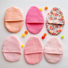 Peaches & Pinks : 6 Fabric Easter Eggs