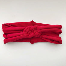 Red : Sailors Knot Headband