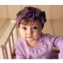 Pretty Purple : (Mommy & Me set) Boho Twist & Flat Bow Headband