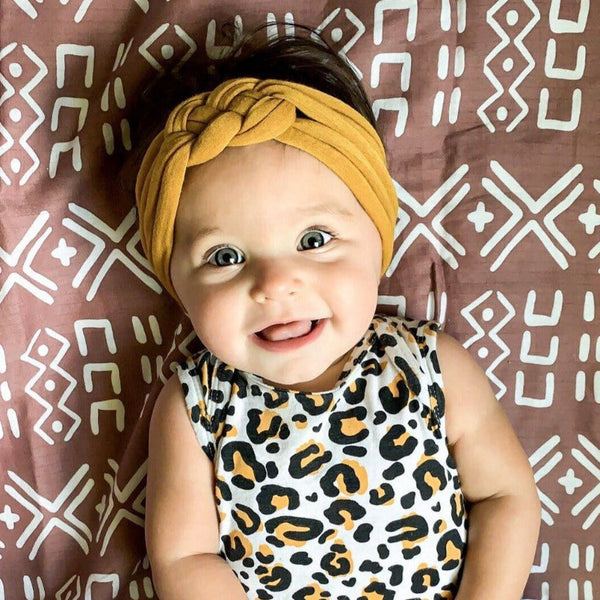 Mustard : Sailors Knot Headband