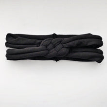Black : Sailors Knot Headband